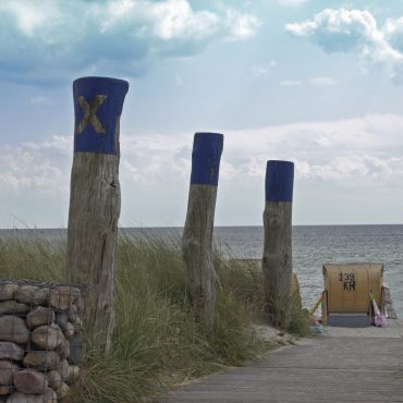 Blick auf den Strand von Fehmarn